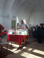 Водосвятный молебен в Спиридоновке